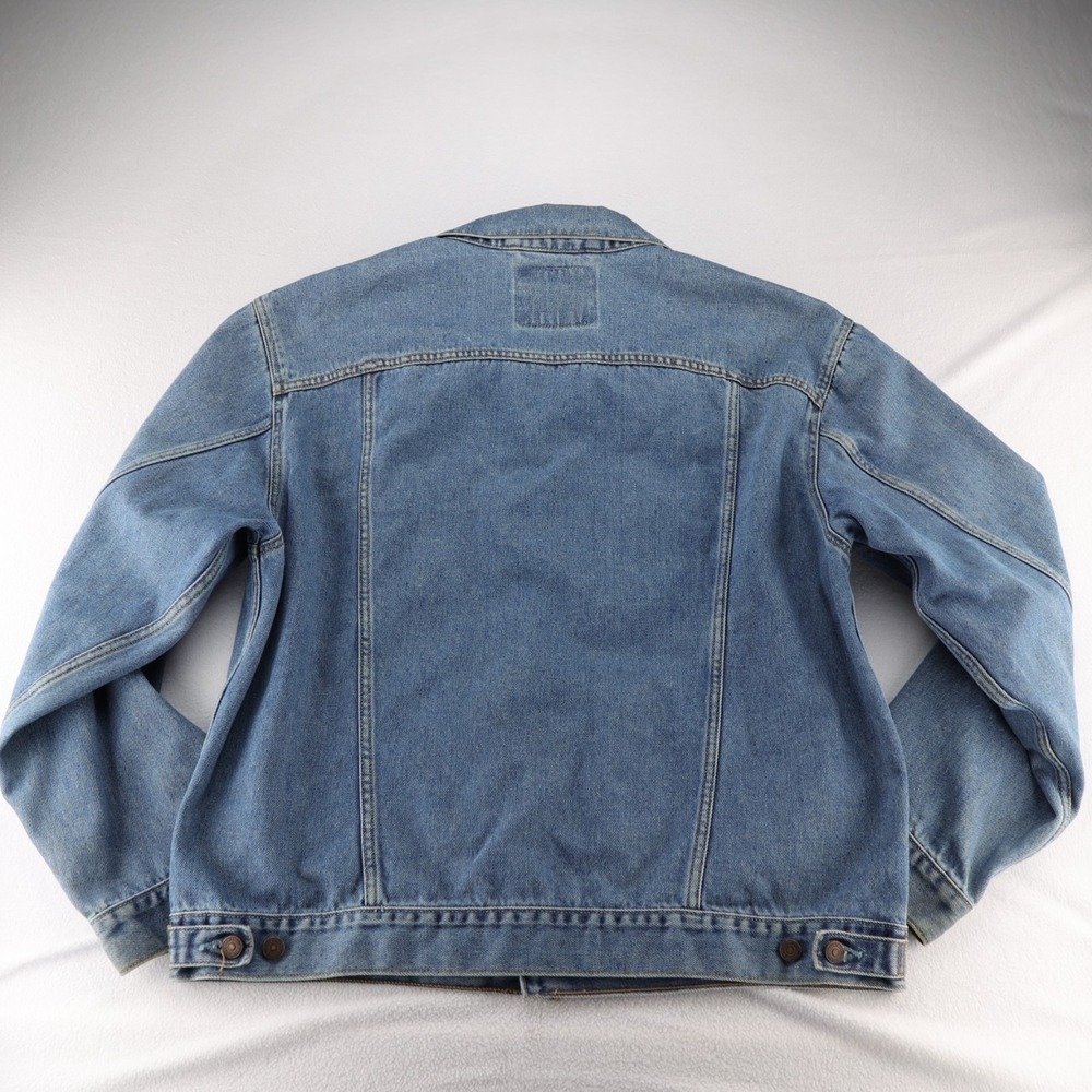 Levi's 70507‎ Mens Standard Trucker Denim Jacket Medium Wash Blue XL - Picture 2 of 6
